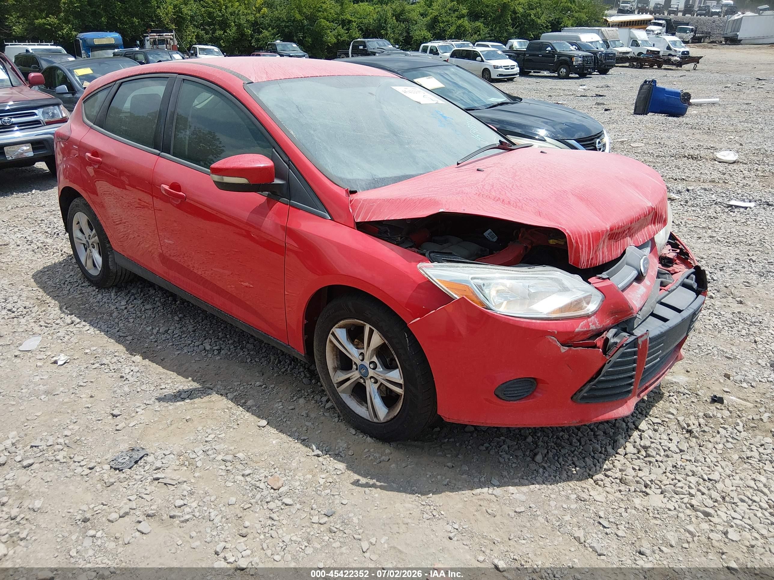 2013 Ford Focus Se Black vin: 1FADP3K20DL343897