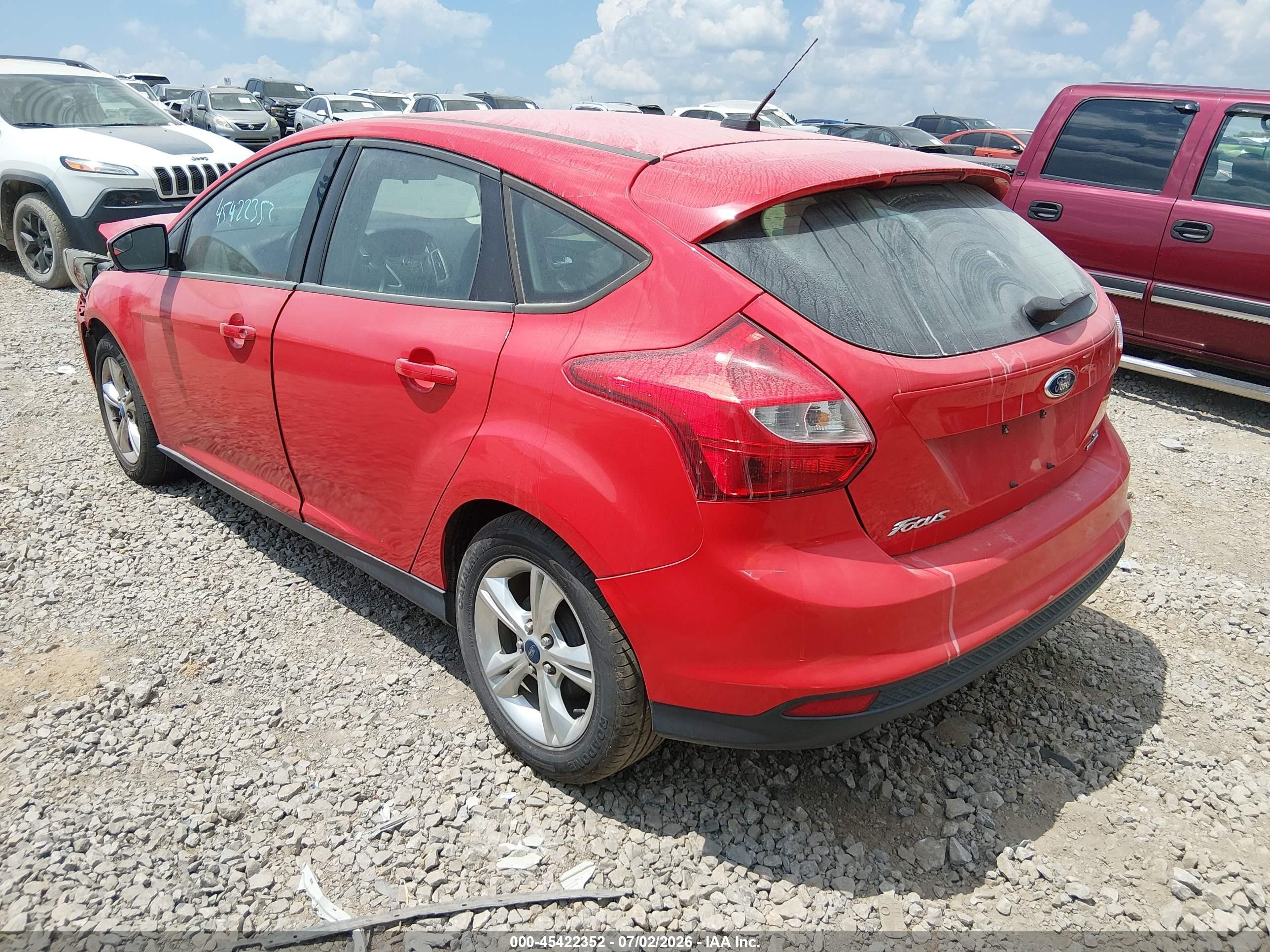 2013 Ford Focus Se Black vin: 1FADP3K20DL343897