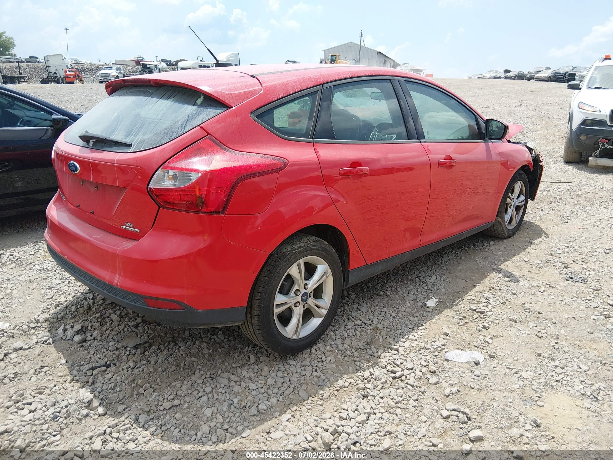 2013 Ford Focus Se Black vin: 1FADP3K20DL343897