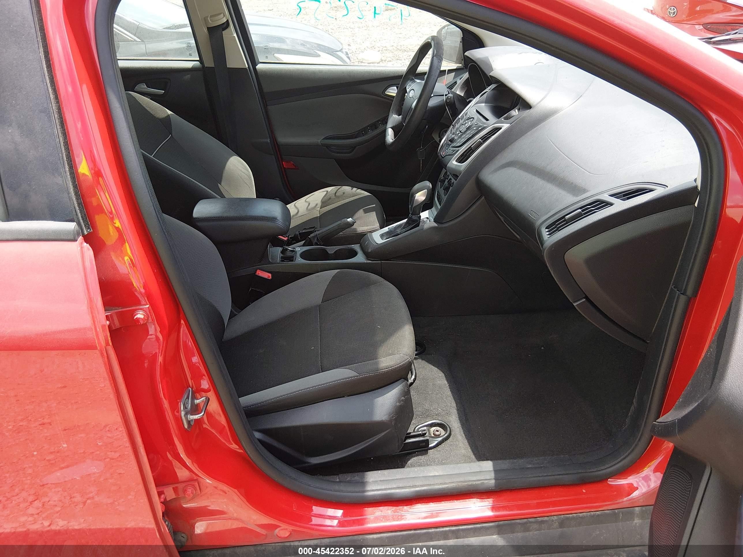 2013 Ford Focus Se Black vin: 1FADP3K20DL343897