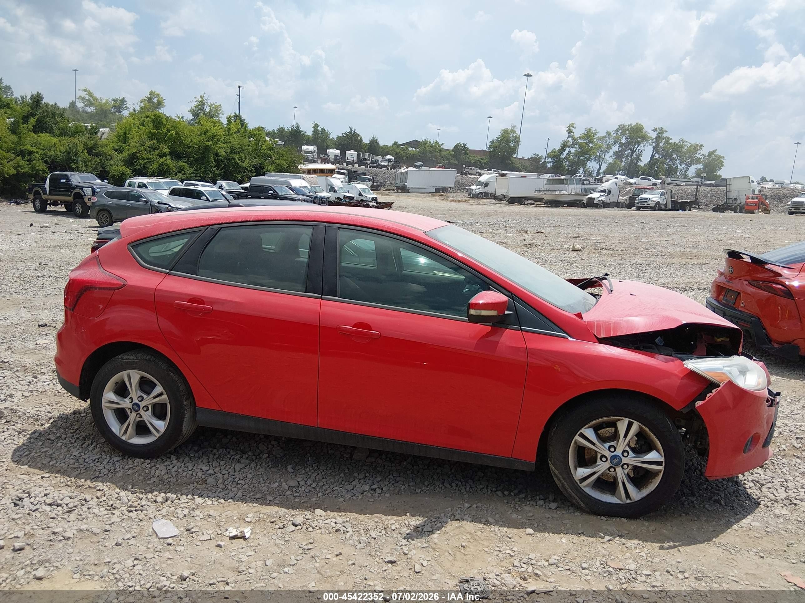 2013 Ford Focus Se Black vin: 1FADP3K20DL343897