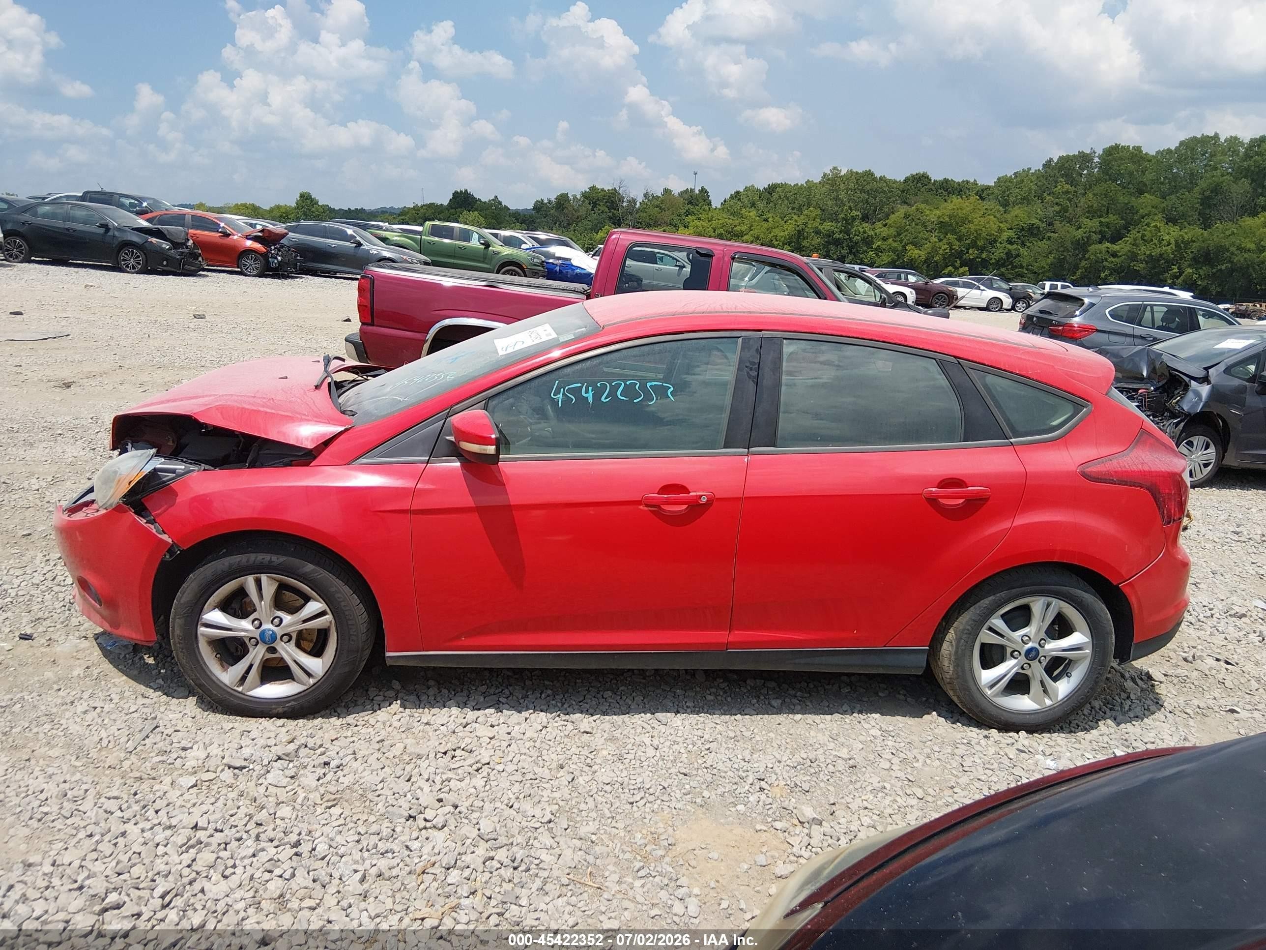 2013 Ford Focus Se Black vin: 1FADP3K20DL343897