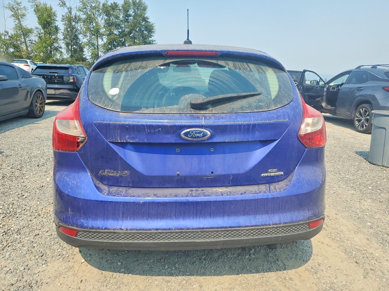 2013 Ford Focus Se Blue vin: 1FADP3K20DL347299