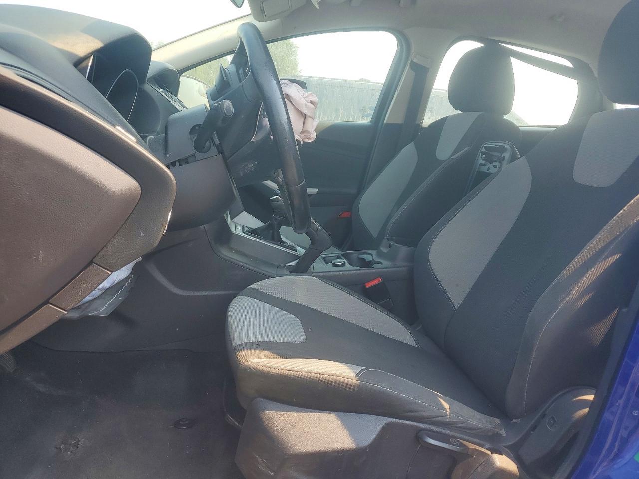 2013 Ford Focus Se Blue vin: 1FADP3K20DL347299