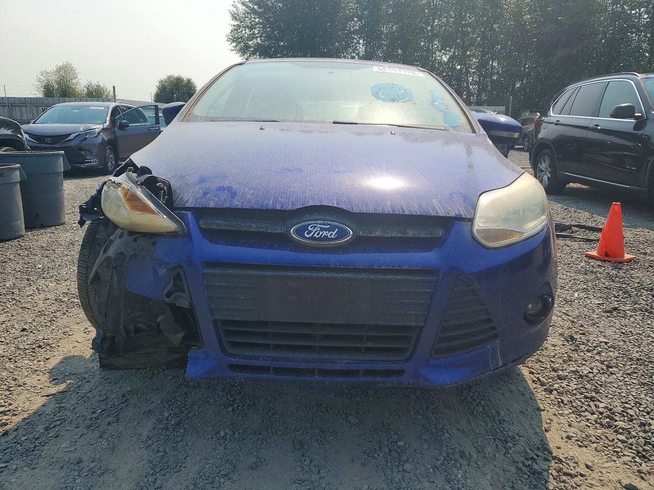 2013 Ford Focus Se Blue vin: 1FADP3K20DL347299