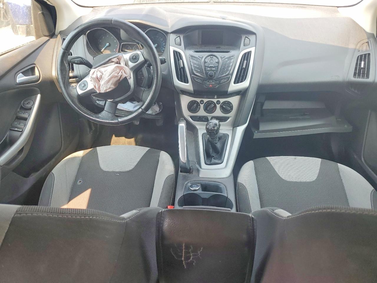 2013 Ford Focus Se Blue vin: 1FADP3K20DL347299