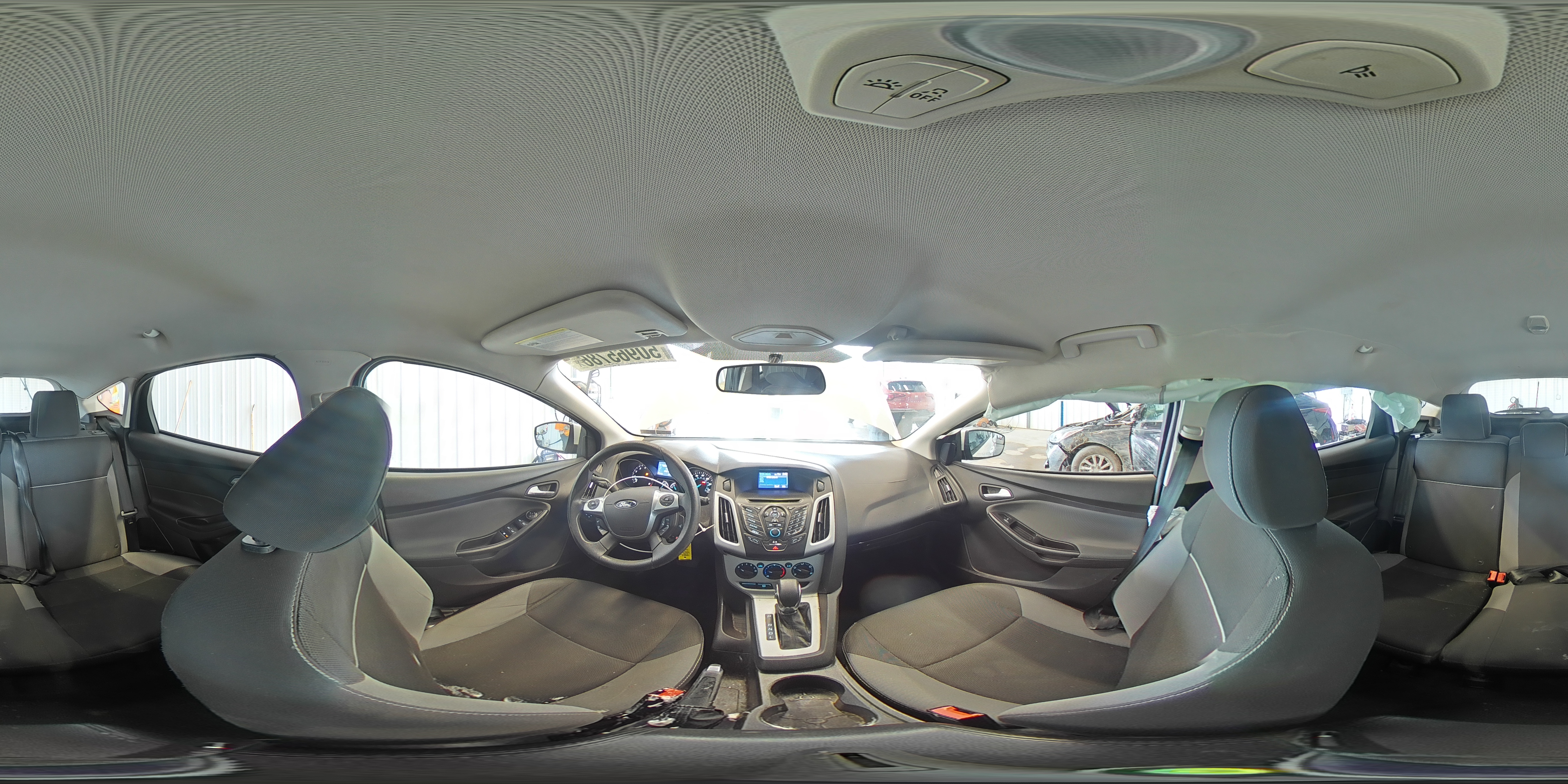 2013 Ford Focus Se White vin: 1FADP3K20DL378441