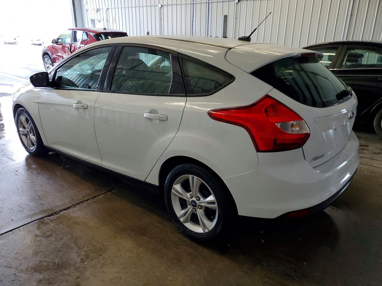 2013 Ford Focus Se White vin: 1FADP3K20DL378441