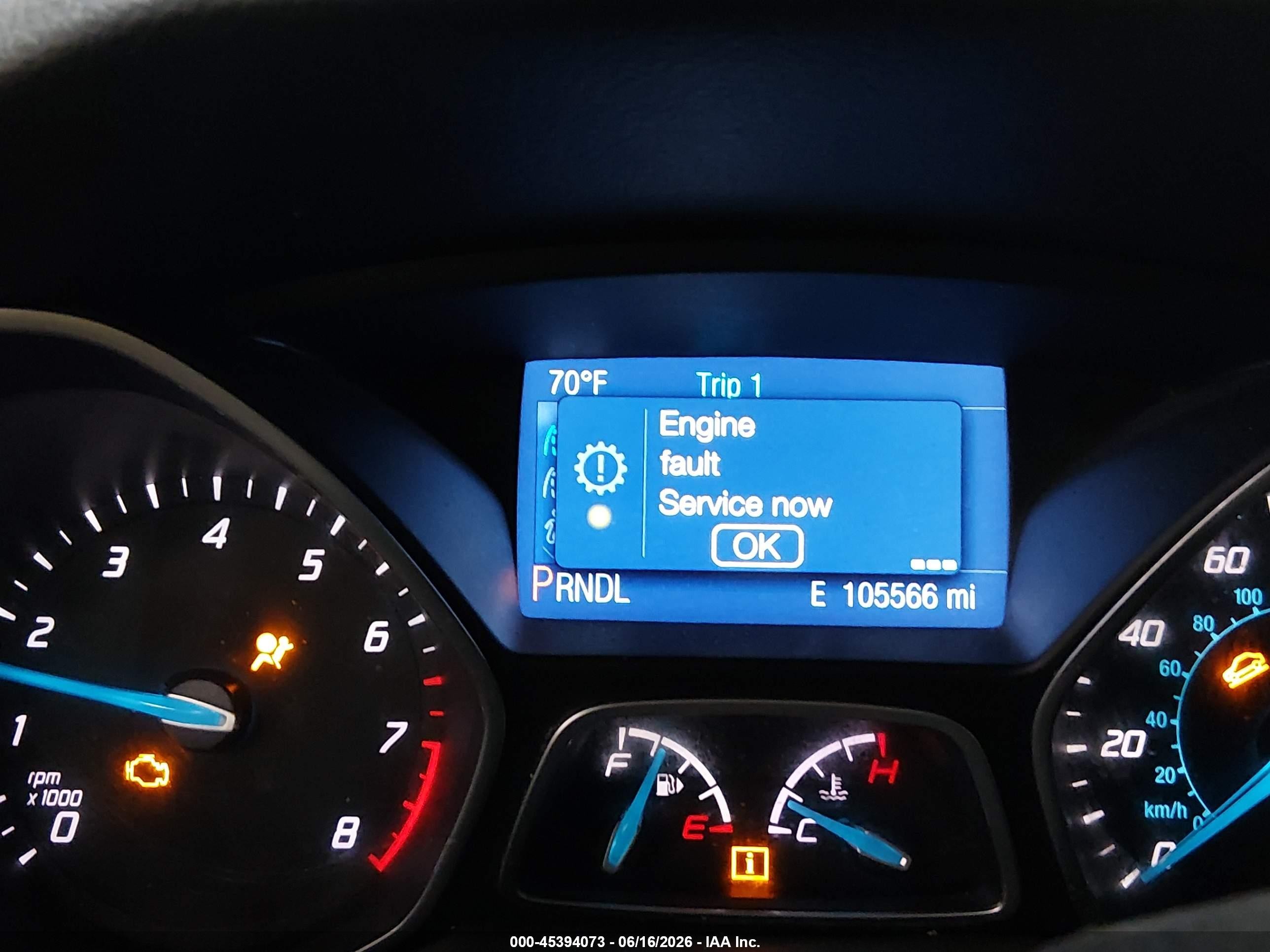 2014 Ford Focus Se Blue vin: 1FADP3K20EL138467
