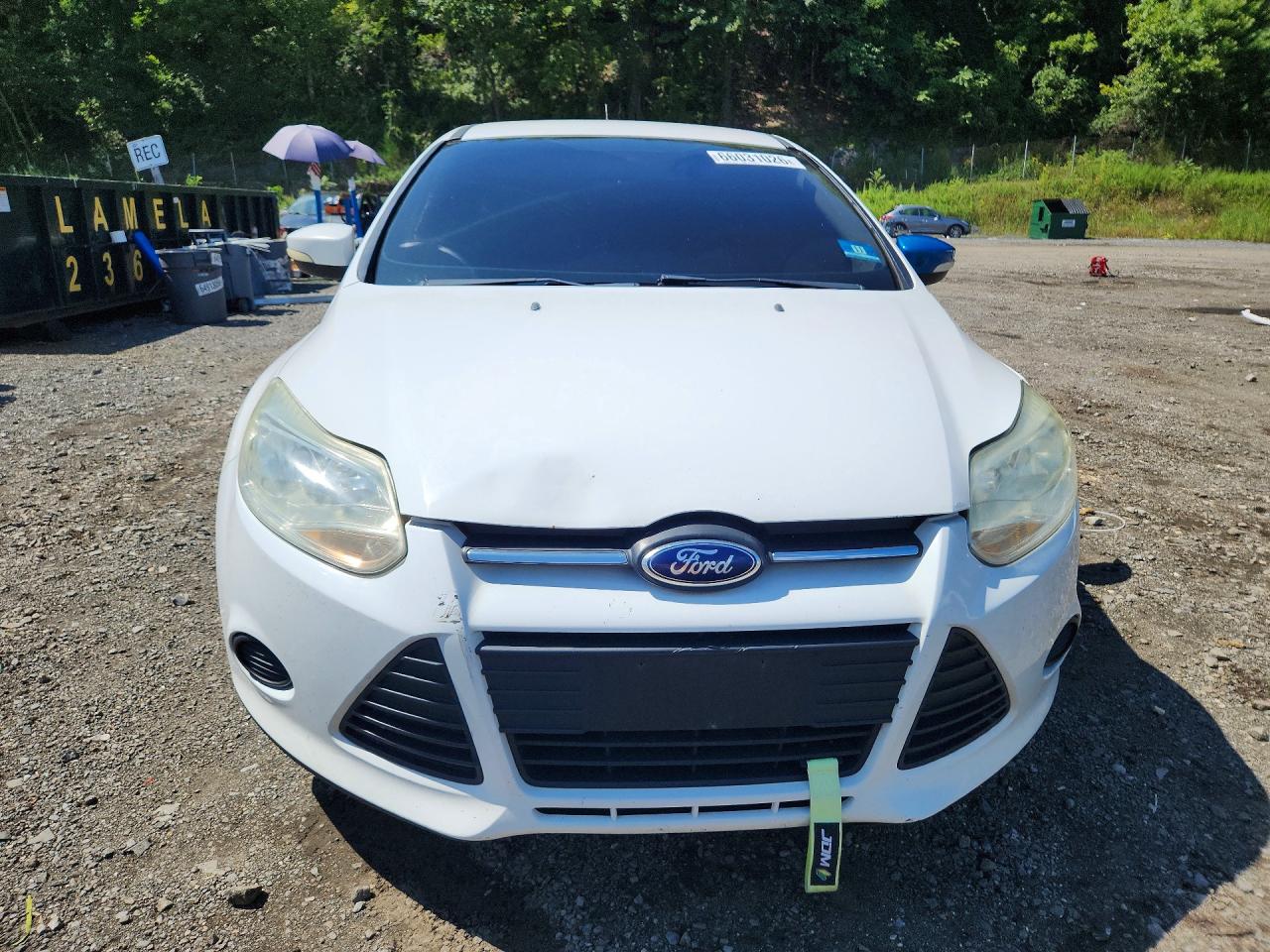 2014 Ford Focus Se Белый vin: 1FADP3K20EL141434