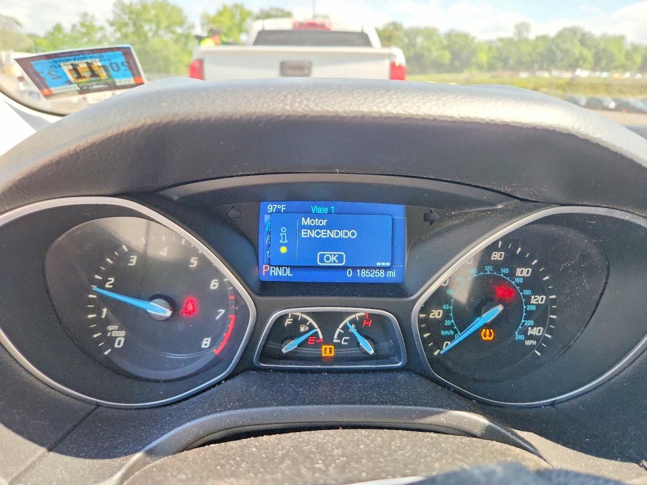 2014 Ford Focus Se Белый vin: 1FADP3K20EL141434