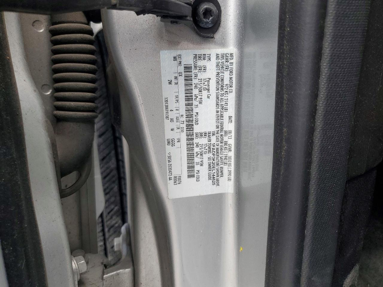 2014 Ford Focus Se Silver vin: 1FADP3K20EL144625