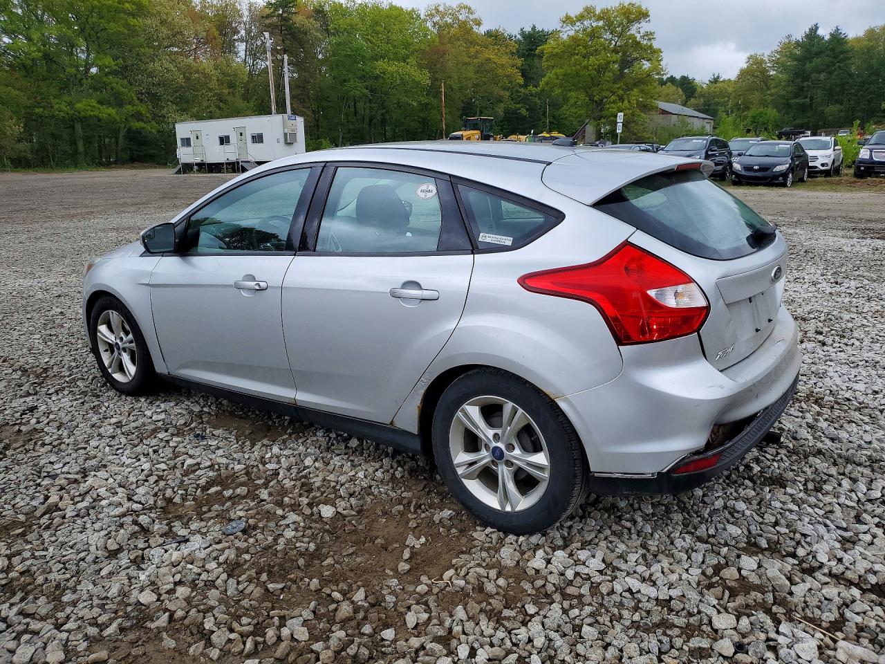 2014 Ford Focus Se Silver vin: 1FADP3K20EL164437