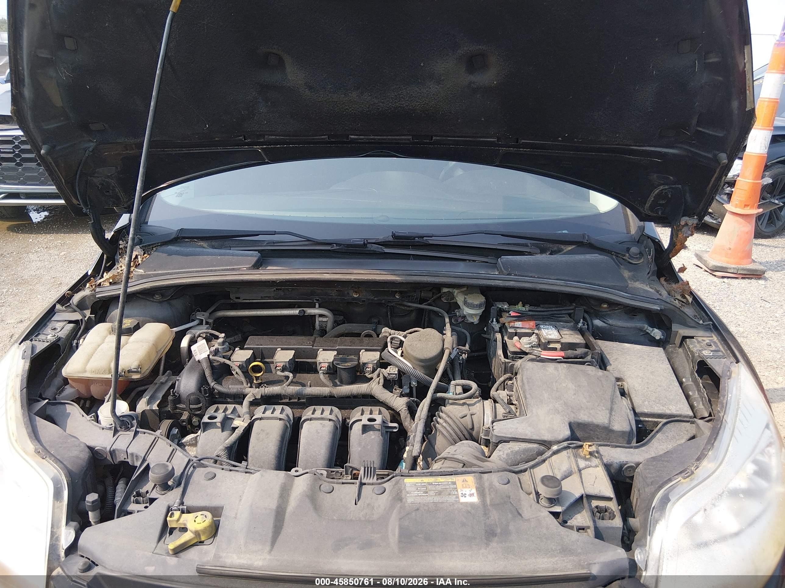 2014 Ford Focus Se Черный vin: 1FADP3K20EL177480