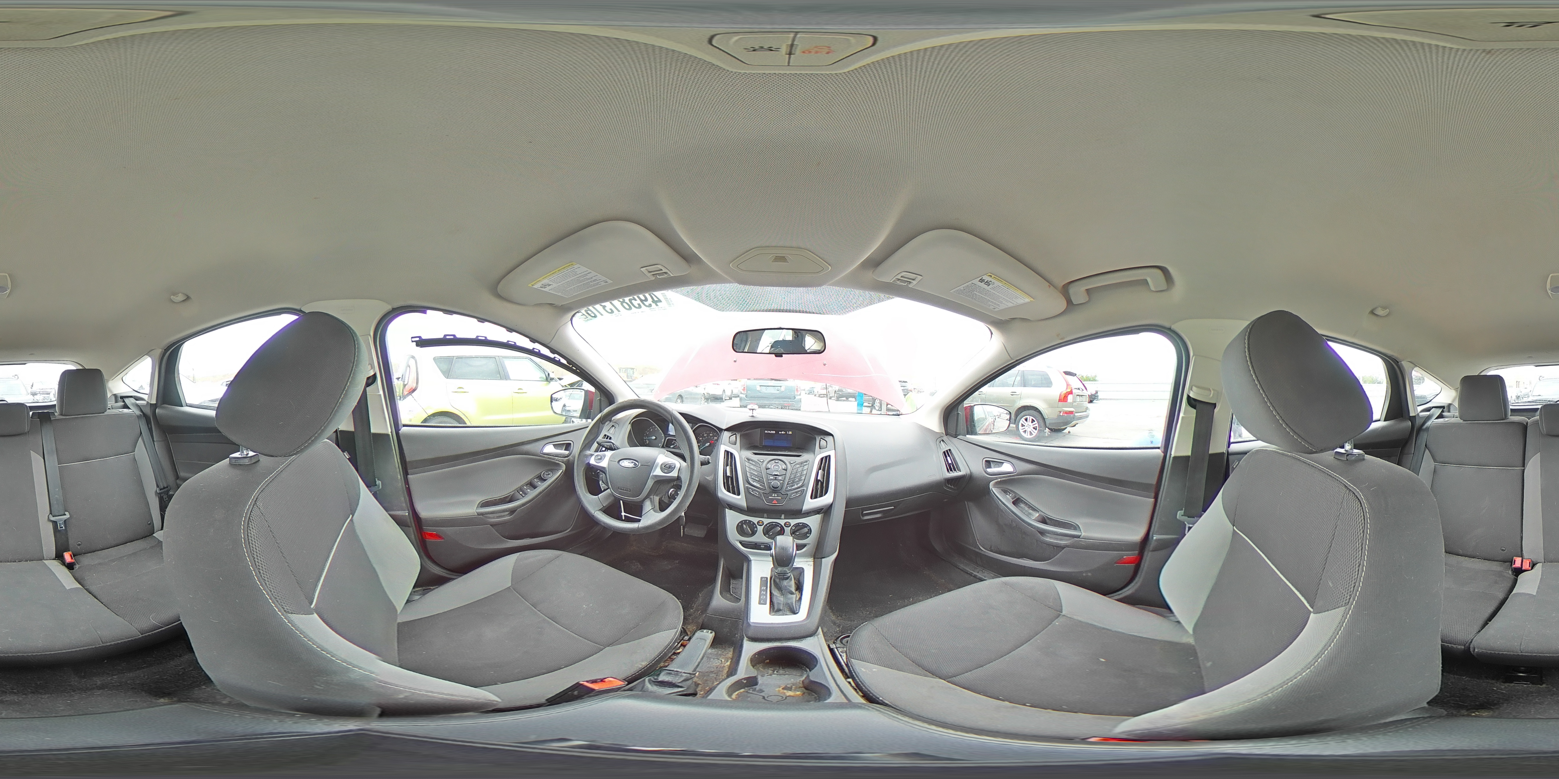 2014 Ford Focus Se Red vin: 1FADP3K20EL220053