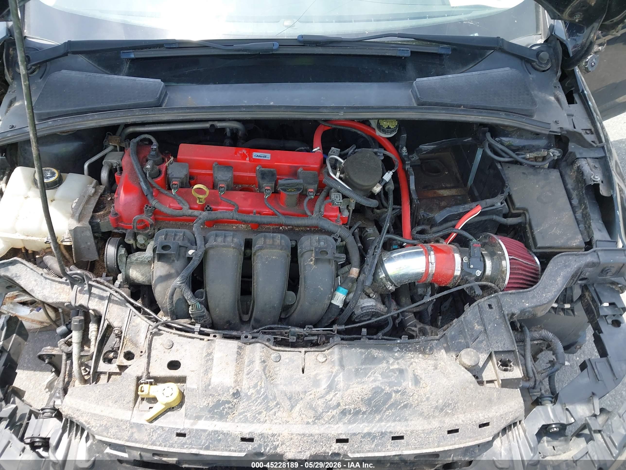2014 Ford Focus Se Черный vin: 1FADP3K20EL236995
