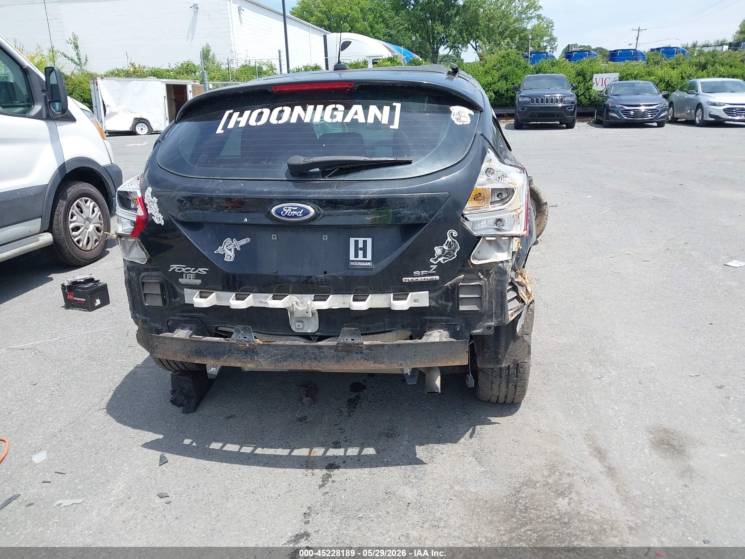 2014 Ford Focus Se Черный vin: 1FADP3K20EL236995
