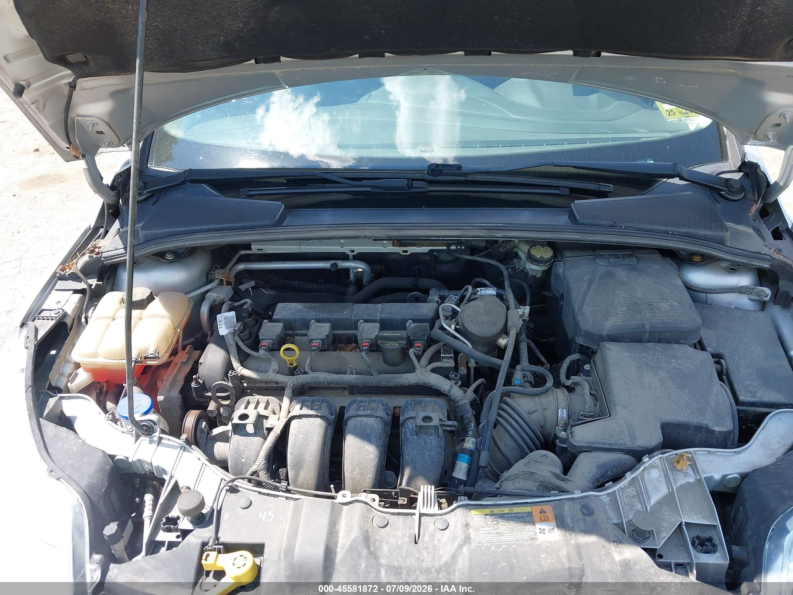 2014 Ford Focus Se Silver vin: 1FADP3K20EL243199