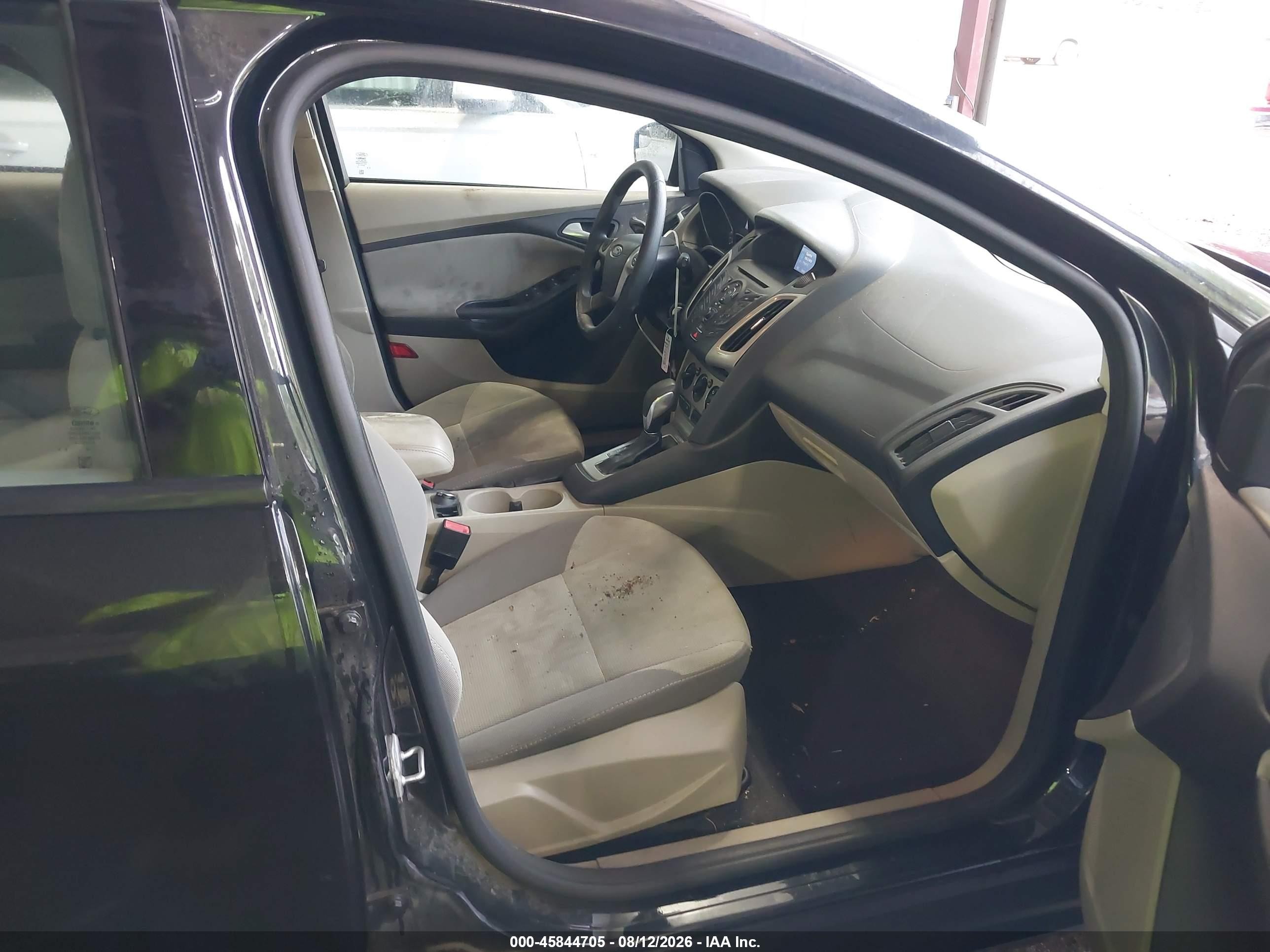 2014 Ford Focus Se Black vin: 1FADP3K20EL244658