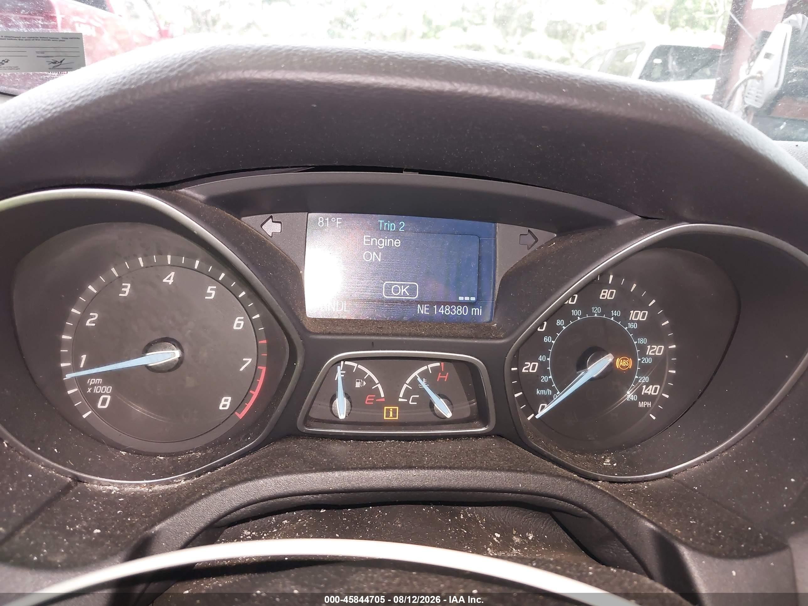2014 Ford Focus Se Black vin: 1FADP3K20EL244658