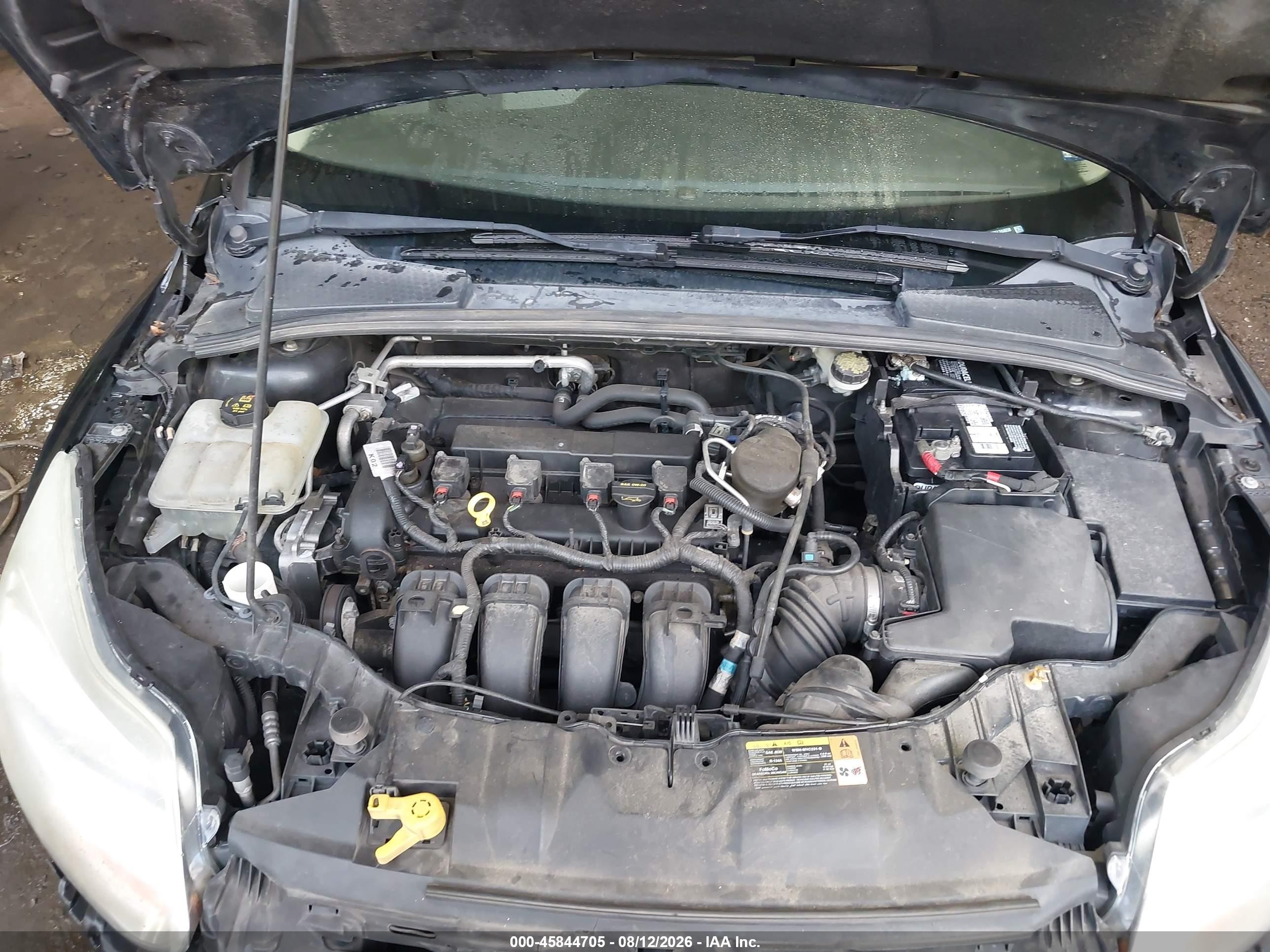 2014 Ford Focus Se Black vin: 1FADP3K20EL244658
