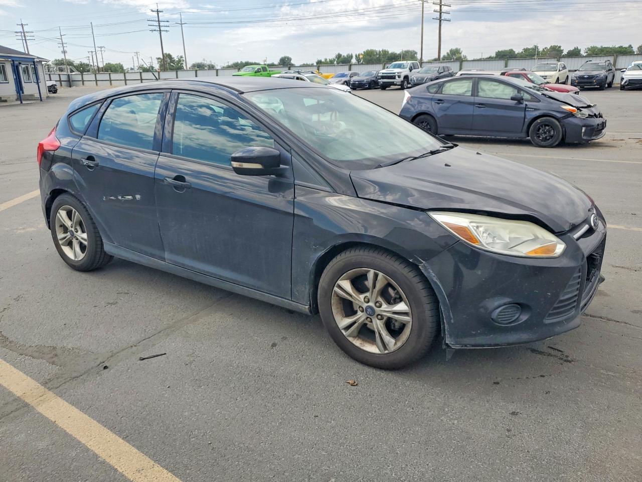 2014 Ford Focus Se Black vin: 1FADP3K20EL278258