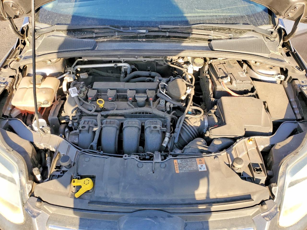2014 Ford Focus Se Gray vin: 1FADP3K20EL281483