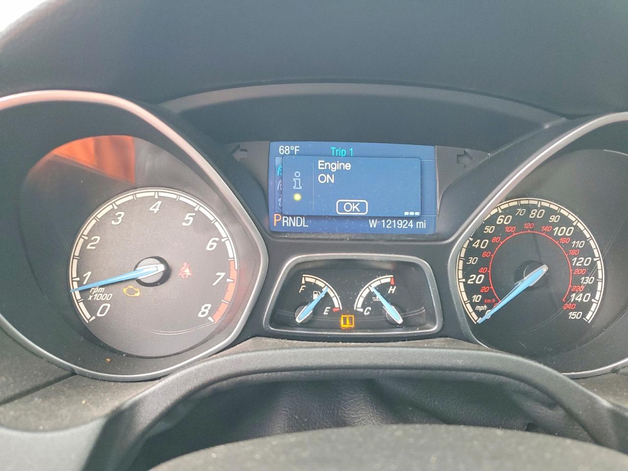 2014 Ford Focus Se Gray vin: 1FADP3K20EL290409
