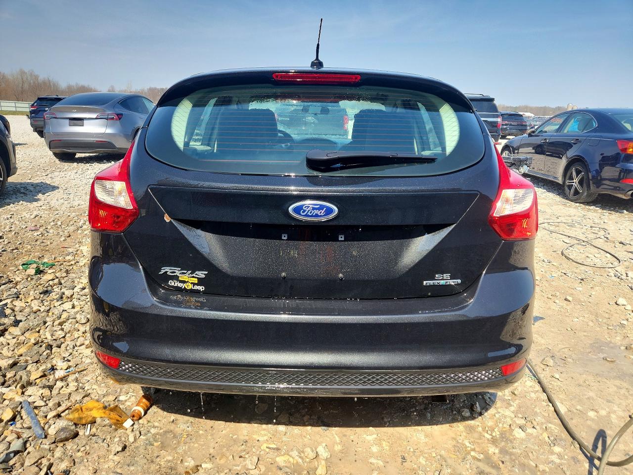 2014 Ford Focus Se Black vin: 1FADP3K20EL295156