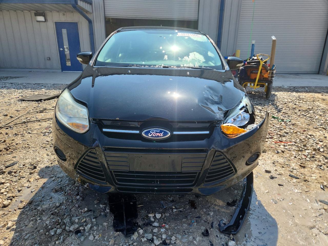 2014 Ford Focus Se Black vin: 1FADP3K20EL295156