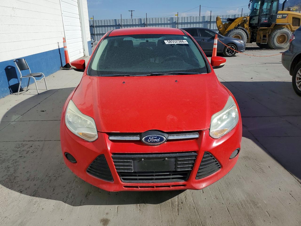 2014 Ford Focus Se Red vin: 1FADP3K20EL312473