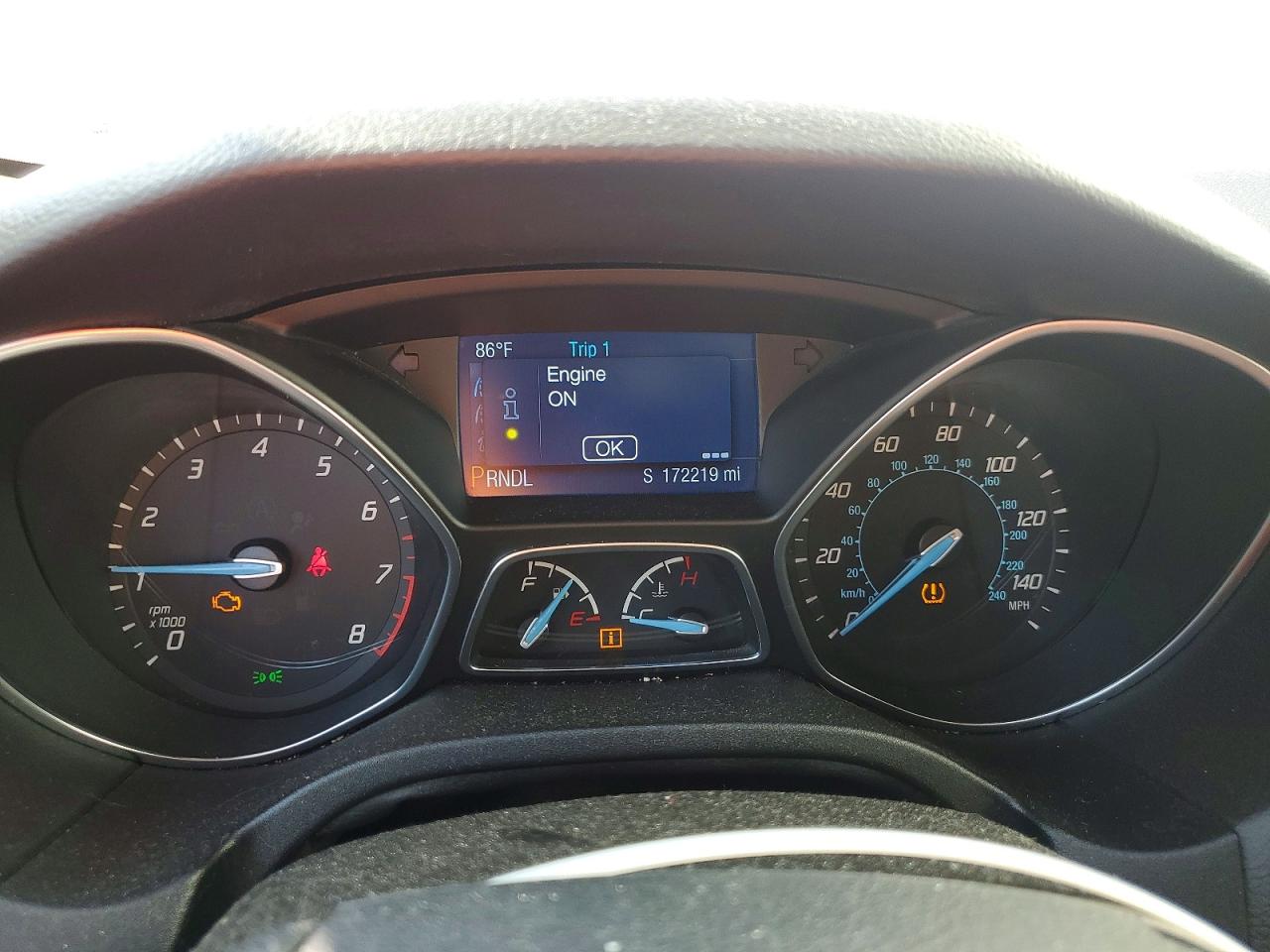 2014 Ford Focus Se Red vin: 1FADP3K20EL312473