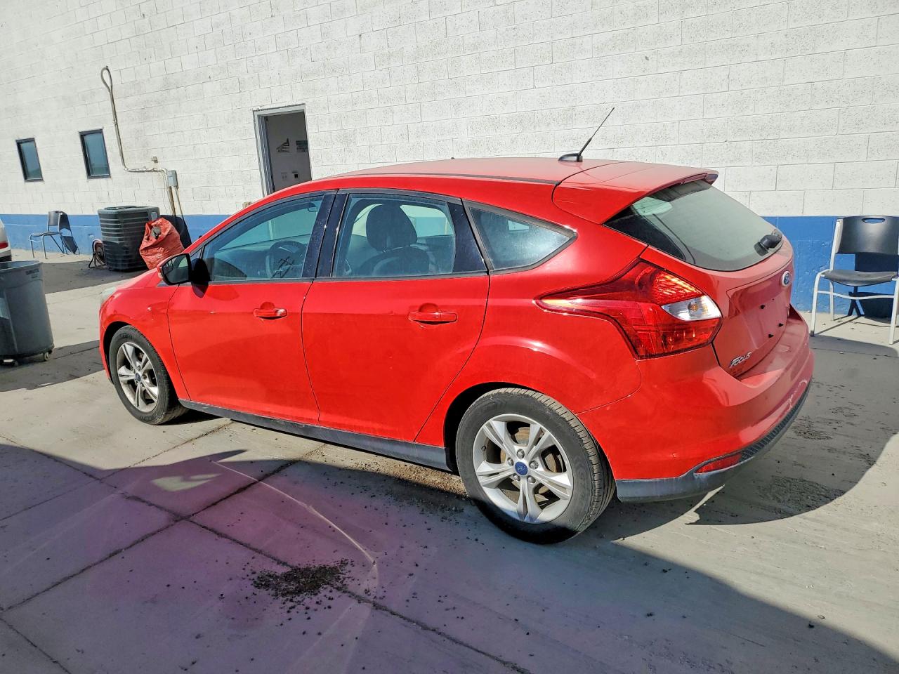 2014 Ford Focus Se Red vin: 1FADP3K20EL312473