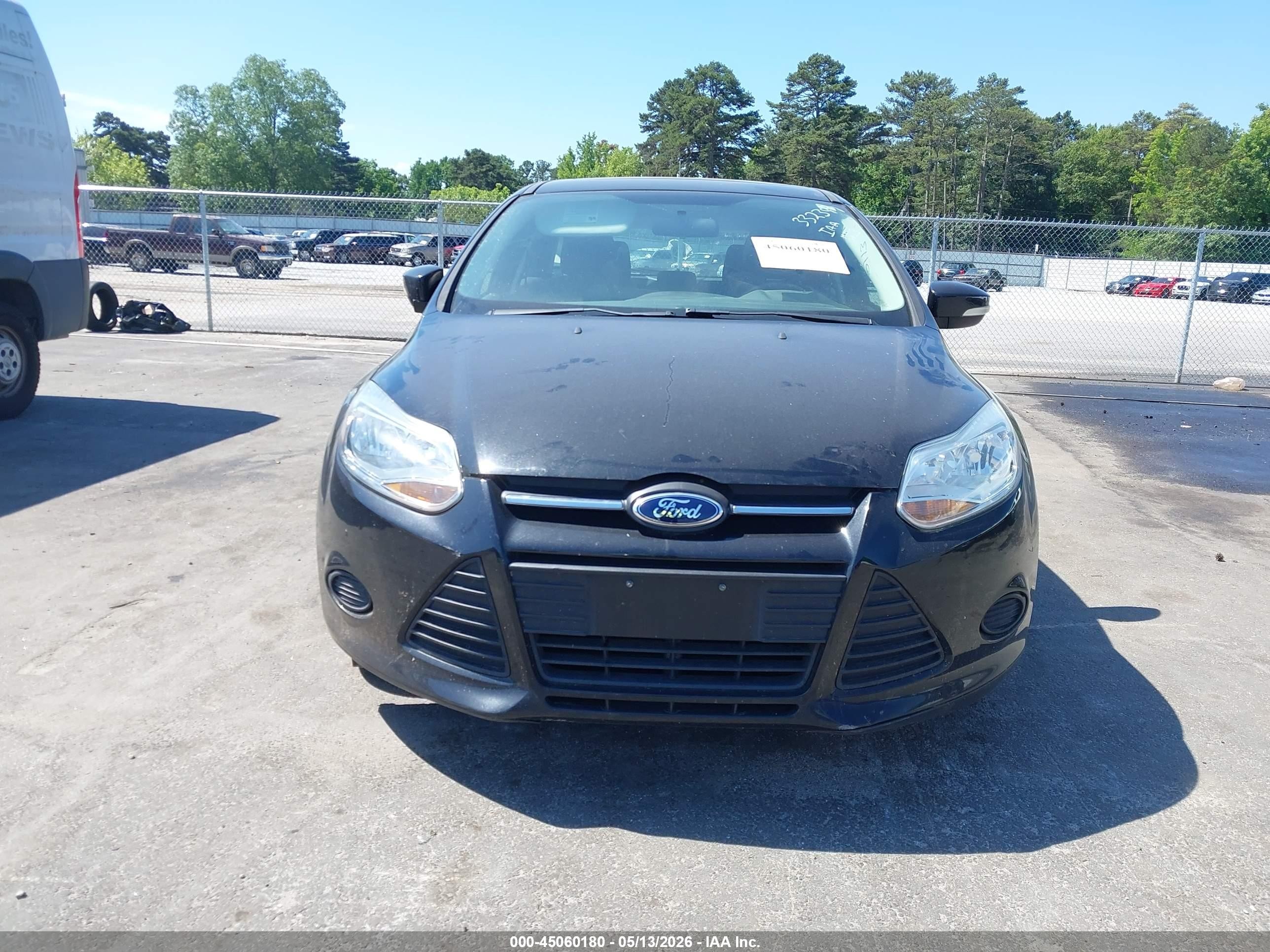 2014 Ford Focus Se Black vin: 1FADP3K20EL332397