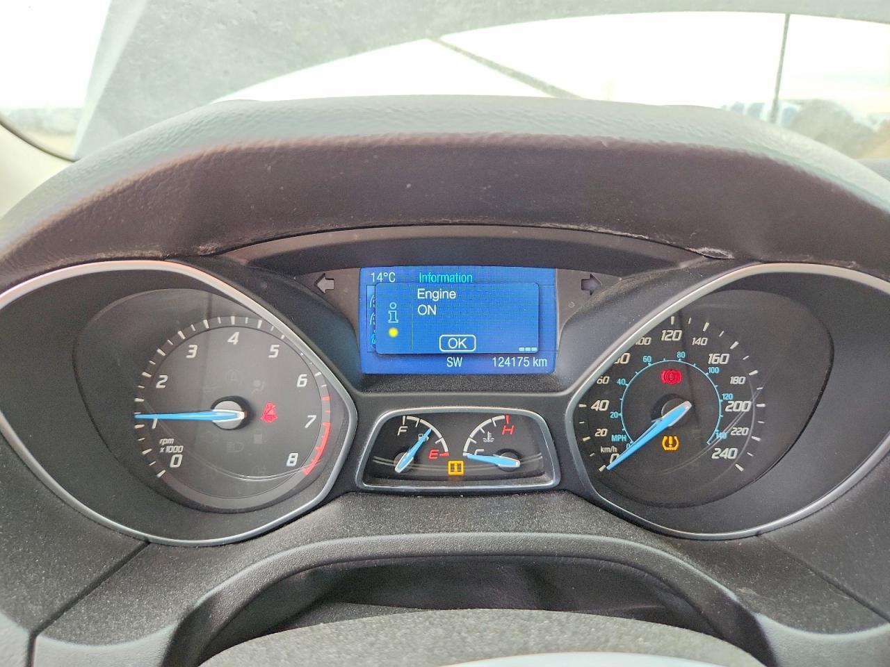 2014 Ford Focus Se Black vin: 1FADP3K20EL338135