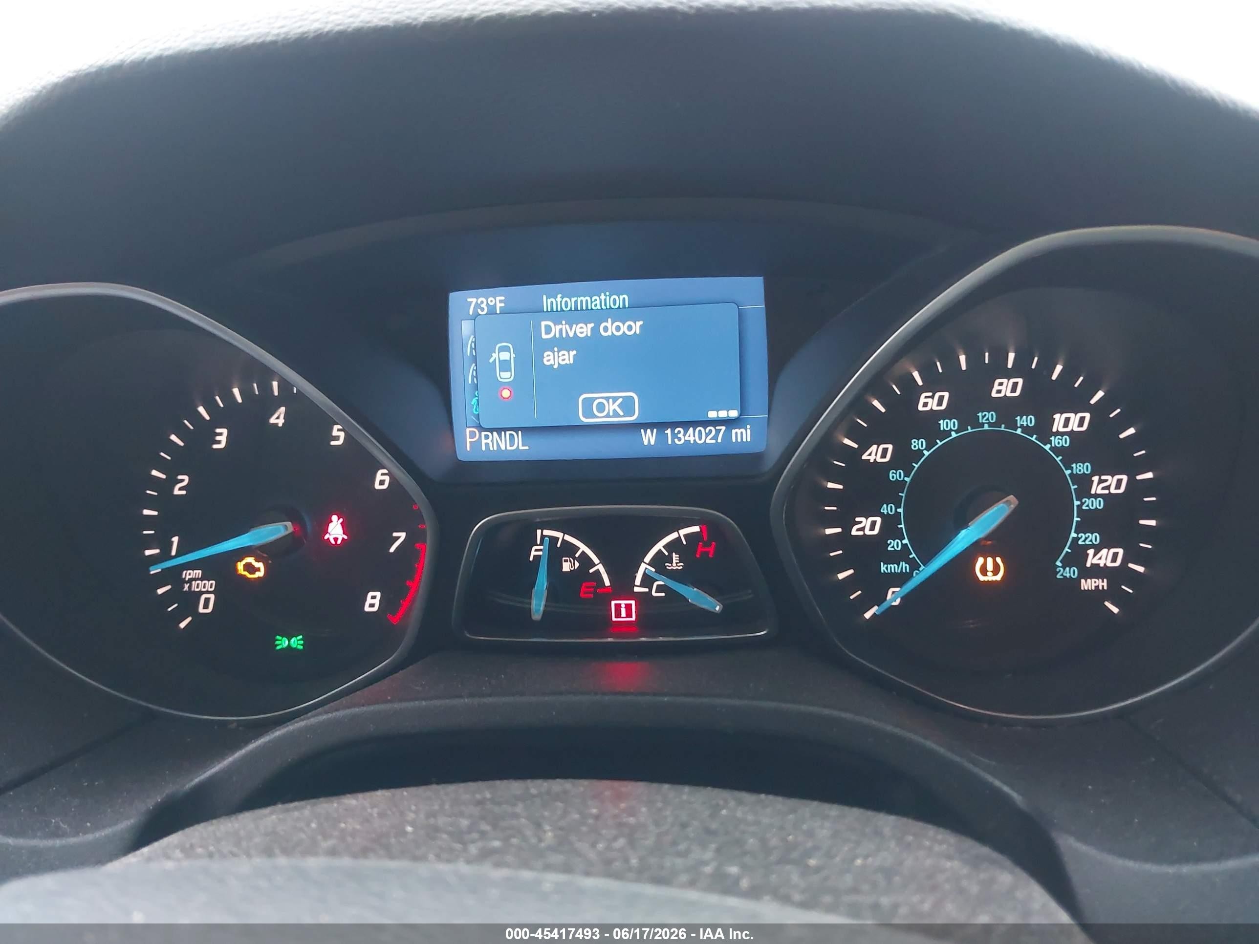 2014 Ford Focus Se Red vin: 1FADP3K20EL389053