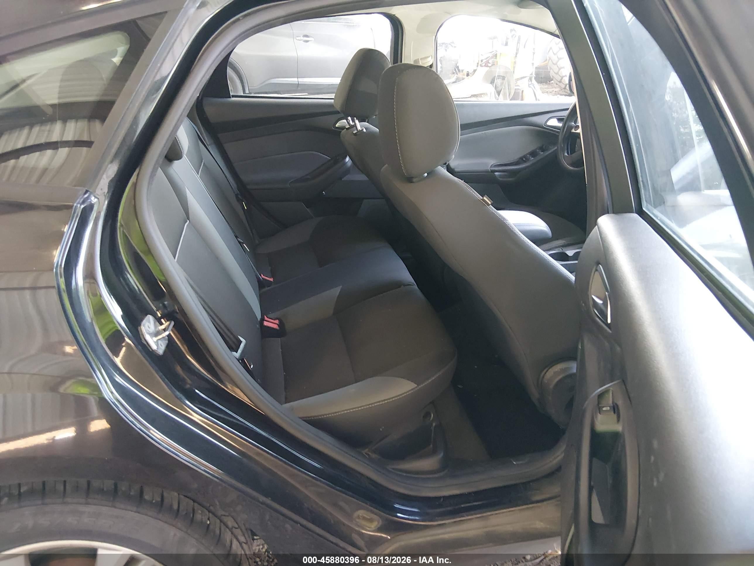 2014 Ford Focus Se Black vin: 1FADP3K20EL392731
