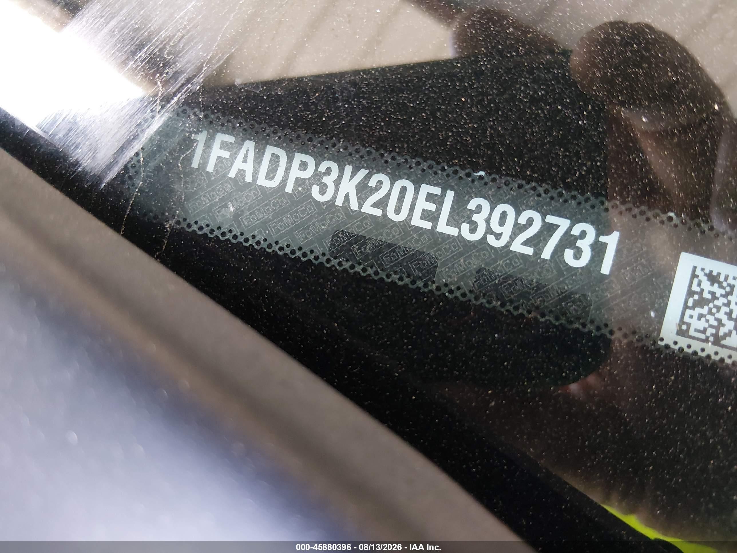 2014 Ford Focus Se Black vin: 1FADP3K20EL392731
