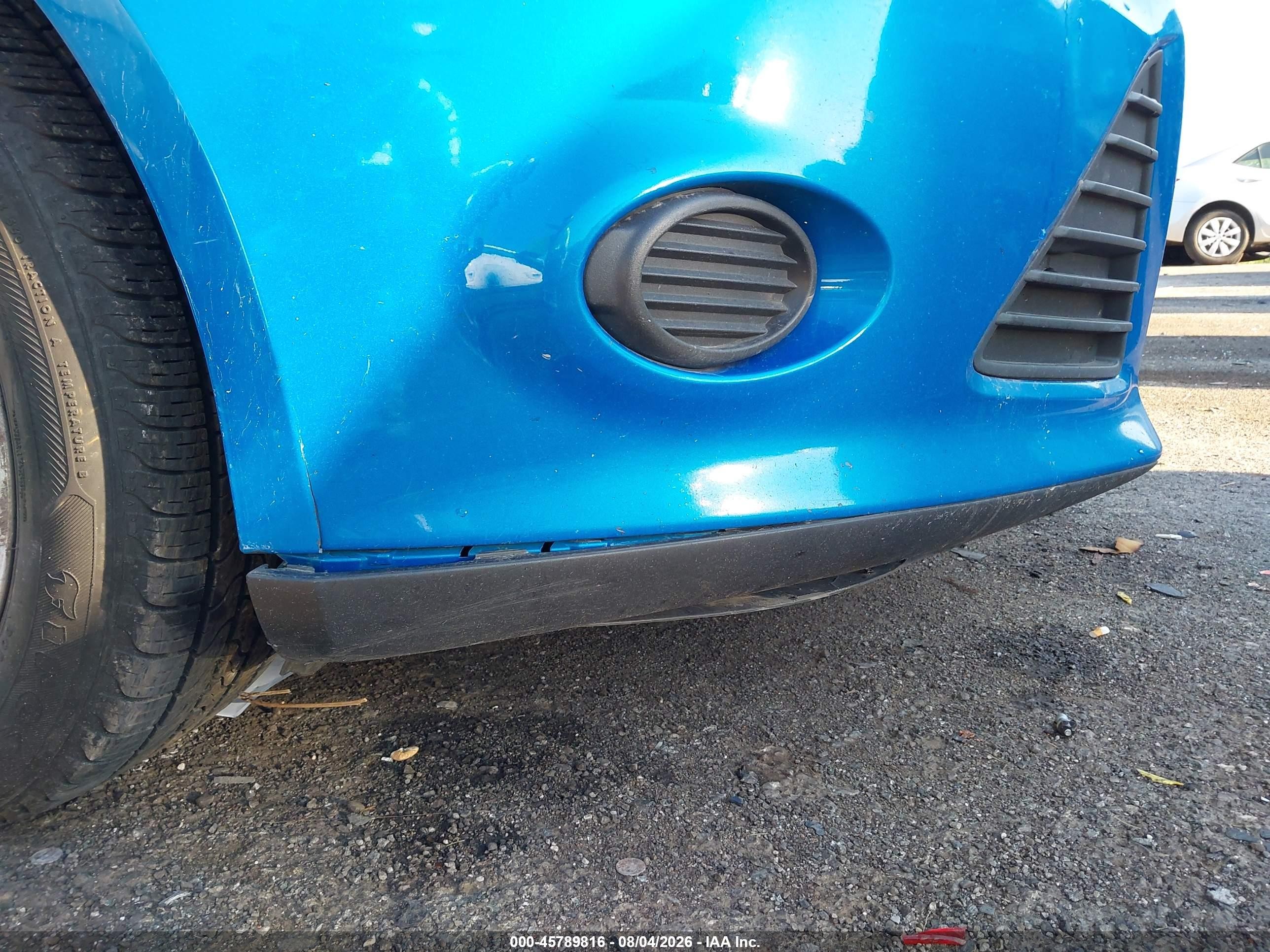 2014 Ford Focus Se Blue vin: 1FADP3K20EL431995