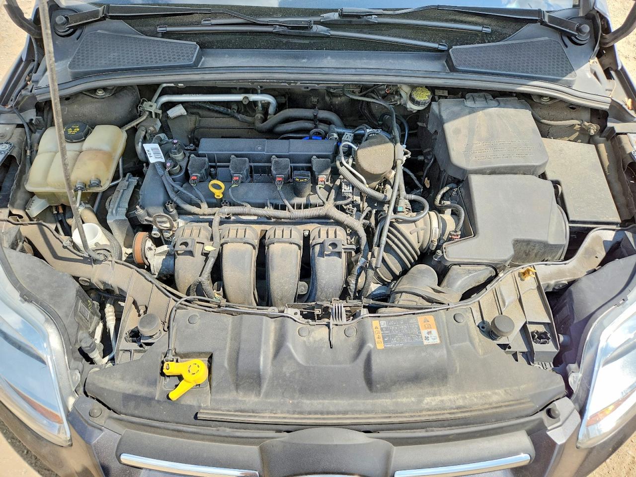 2014 Ford Focus Se Gray vin: 1FADP3K20EL448988