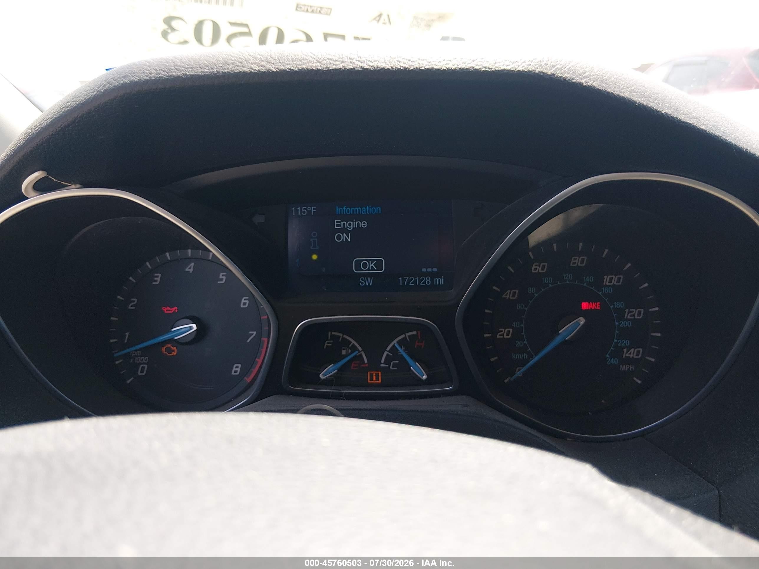 2014 Ford Focus Se Черный vin: 1FADP3K20EL461403