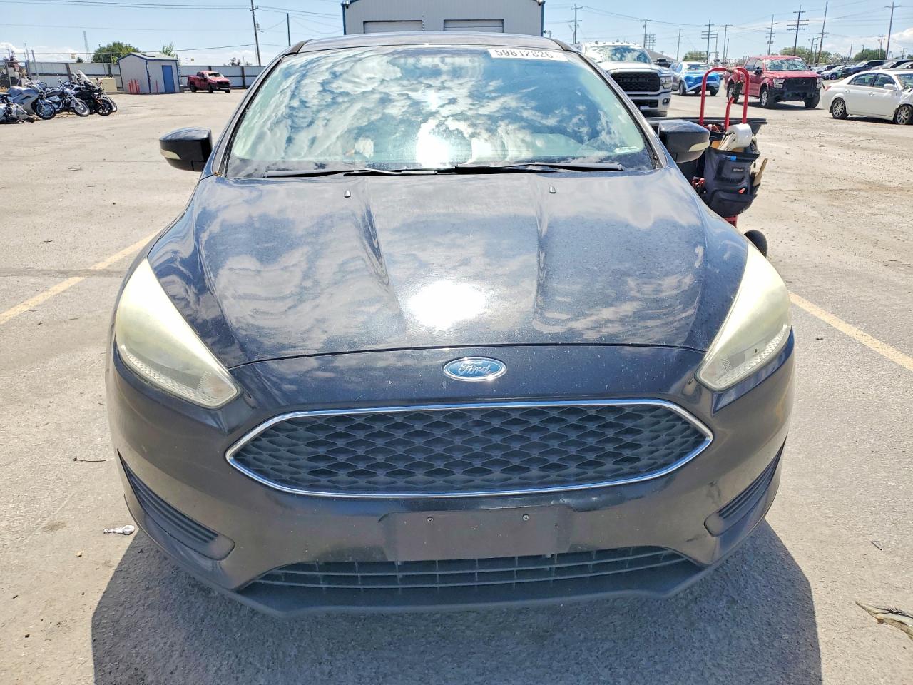 2015 Ford Focus Se Черный vin: 1FADP3K20FL221396