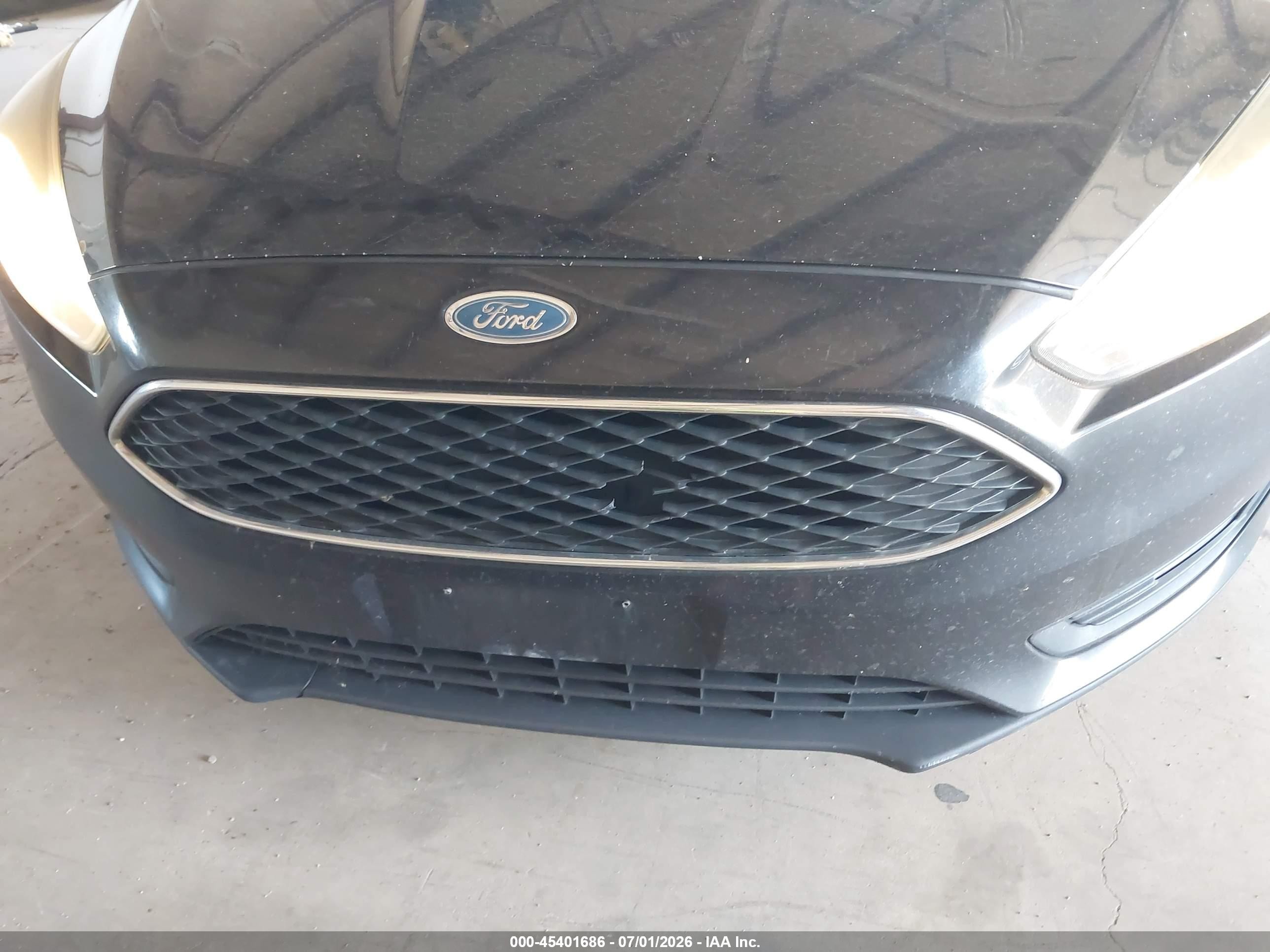 2015 Ford Focus Se Black vin: 1FADP3K20FL238036