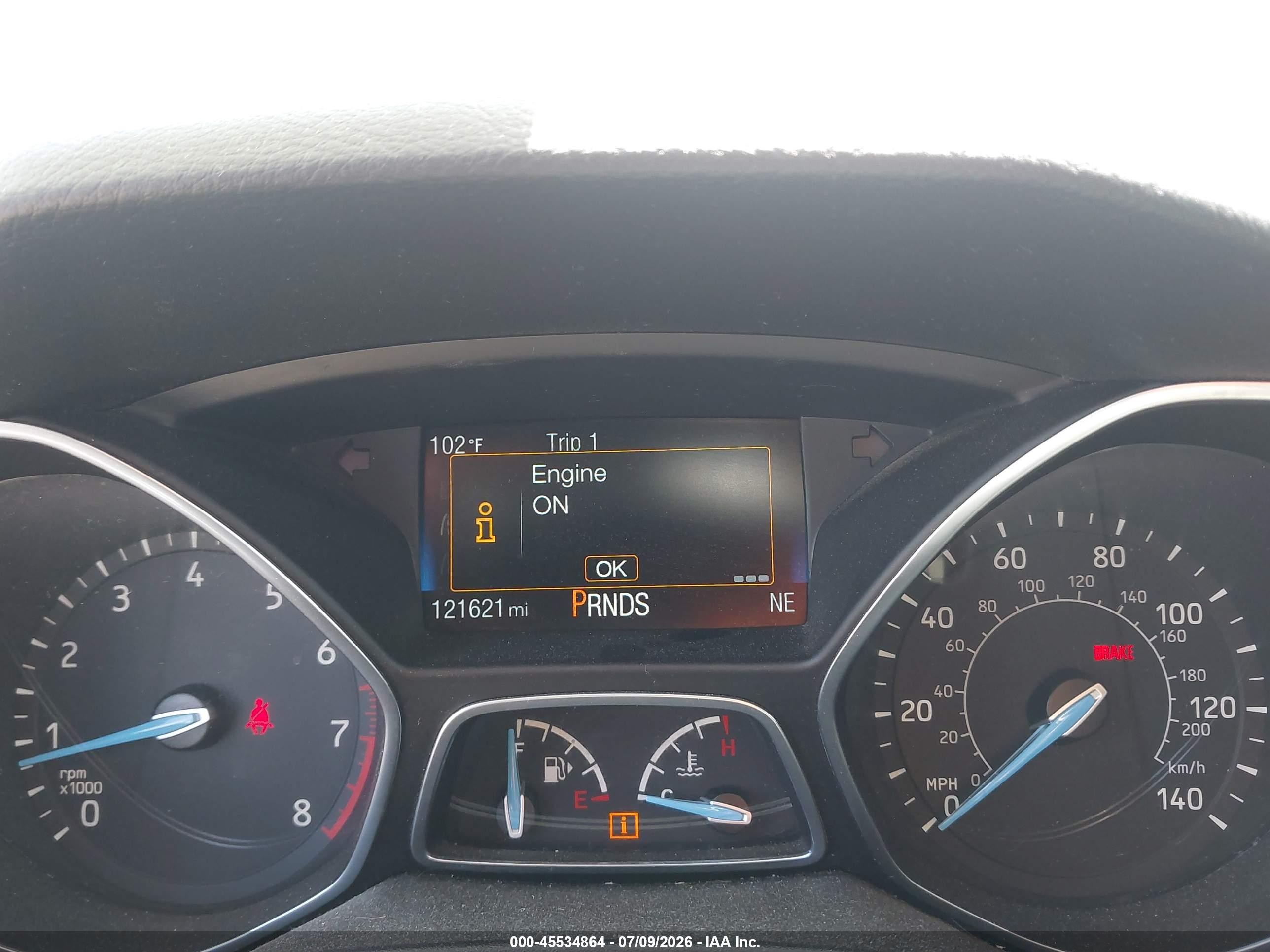2015 Ford Focus Se White vin: 1FADP3K20FL241356