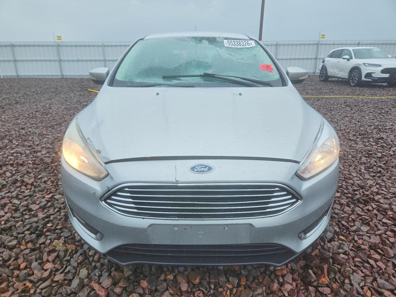 2015 Ford Focus Se Silver vin: 1FADP3K20FL255502