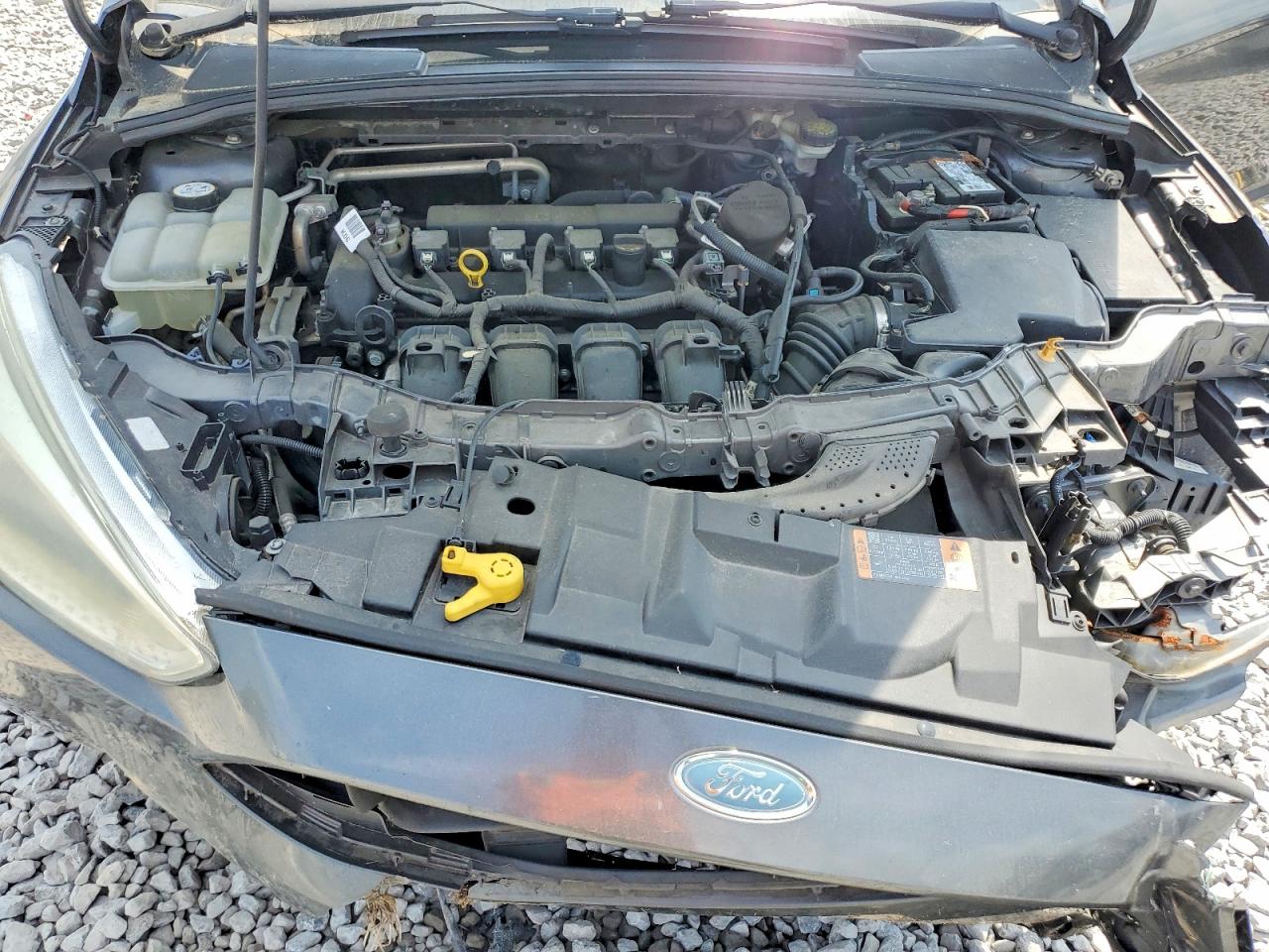 2015 Ford Focus Se Серый vin: 1FADP3K20FL259663