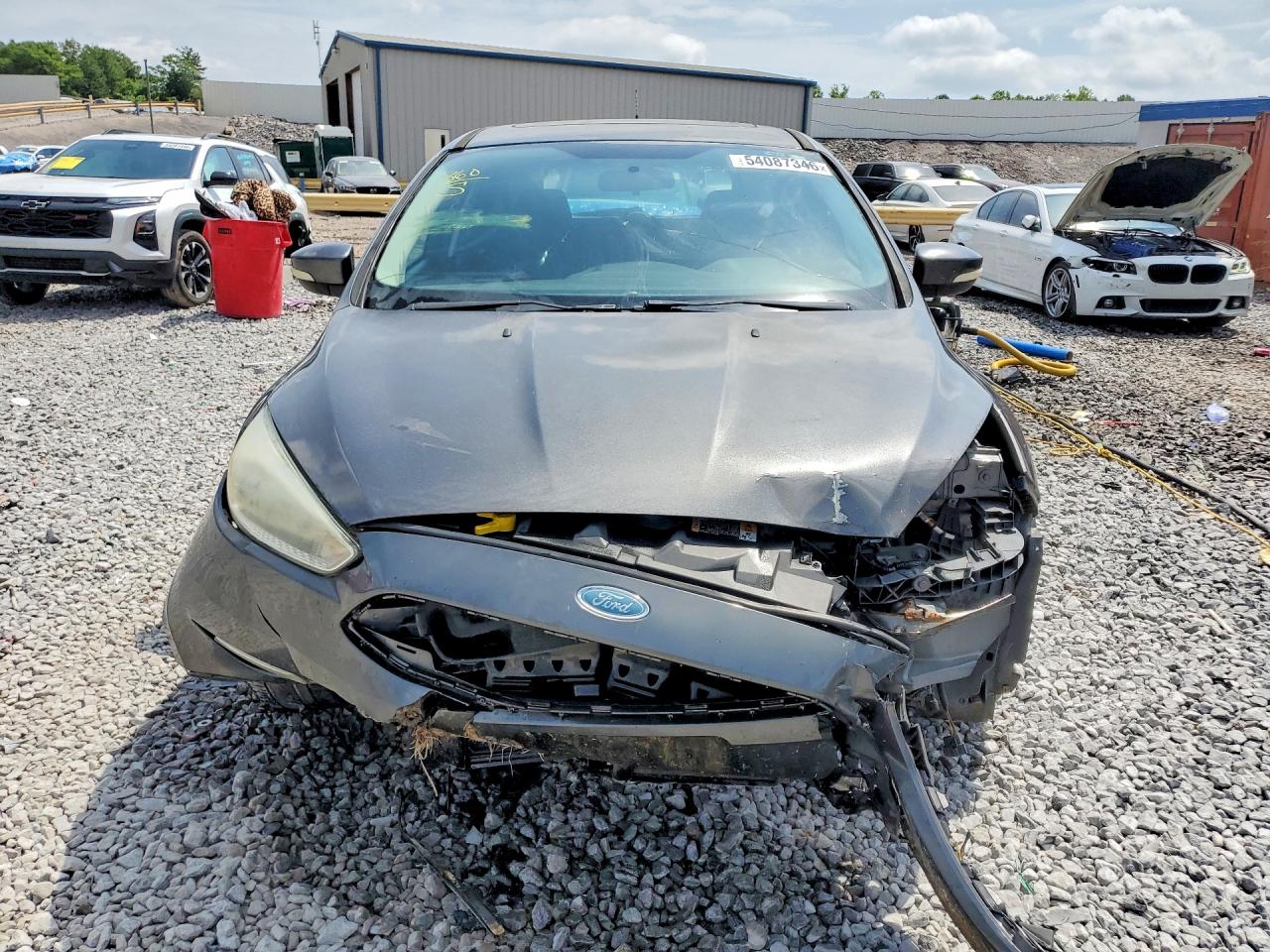 2015 Ford Focus Se Серый vin: 1FADP3K20FL259663