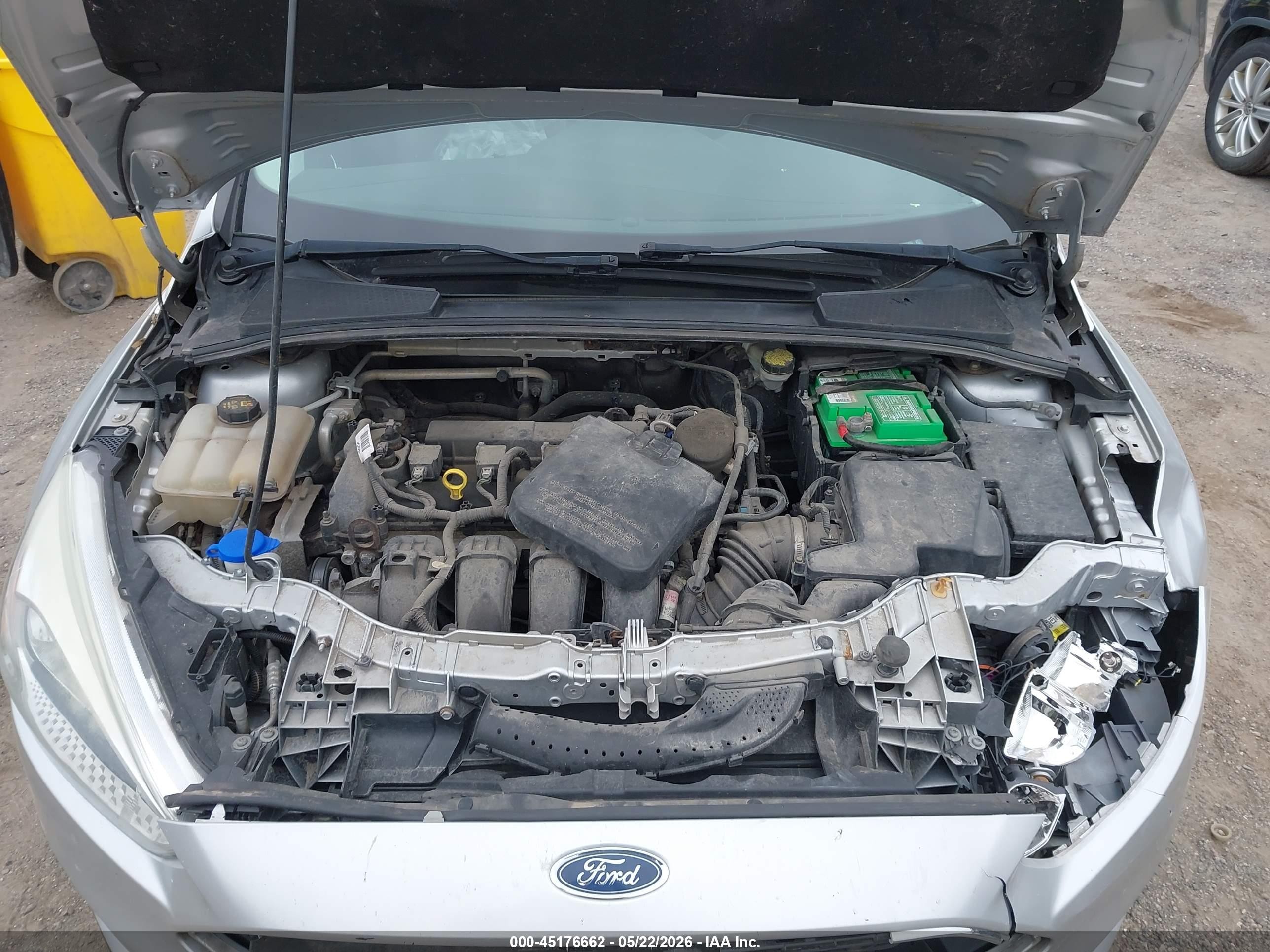 2015 Ford Focus Se Silver vin: 1FADP3K20FL295255