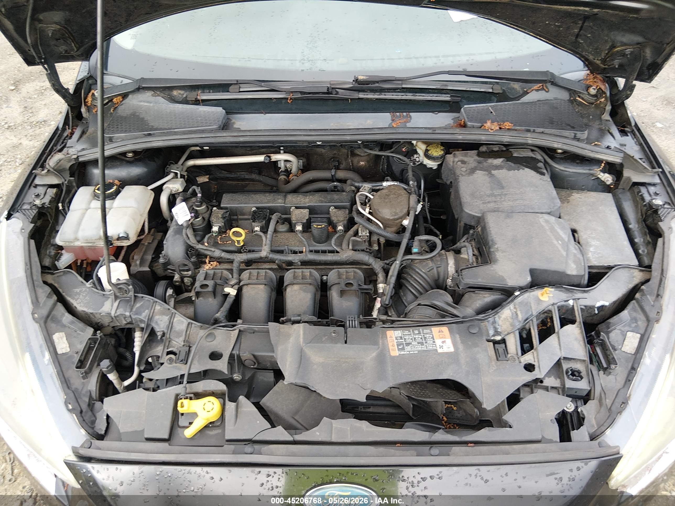 2015 Ford Focus Se Black vin: 1FADP3K20FL302771