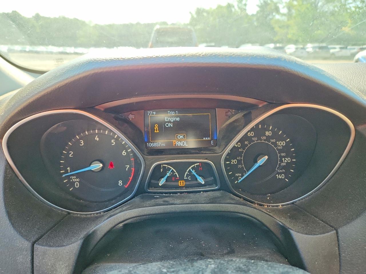 2015 Ford Focus Se White vin: 1FADP3K20FL384209